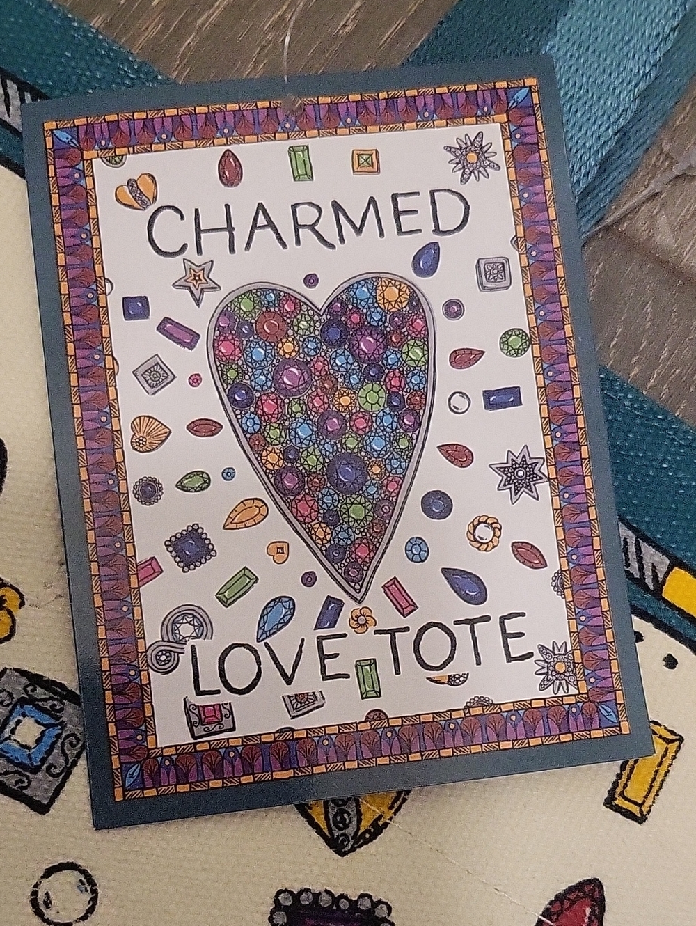 Brighton Charmed Love Tote Bag New With Tags NWT - Picture 3 of 16